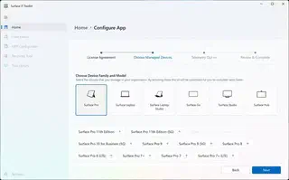 Surface IT Toolkit - Configure