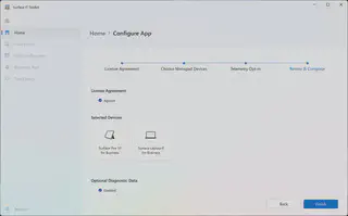 Surface IT Toolkit - Configure