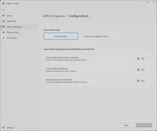 Surface IT Toolkit - UEFI Configurator