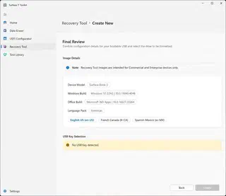 Surface IT Toolkit - Recovery Tool