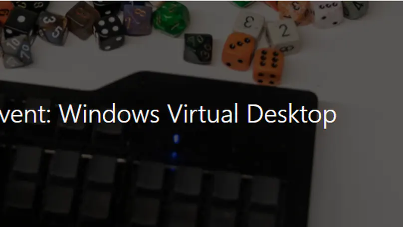 Microsoft meets Community Event Windows Virtual Desktop