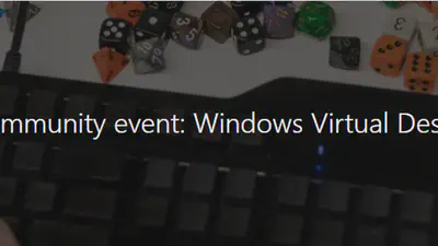 Microsoft meets Community Event Windows Virtual Desktop featured image