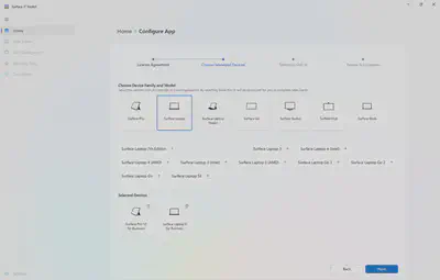 Surface IT Toolkit - Configure