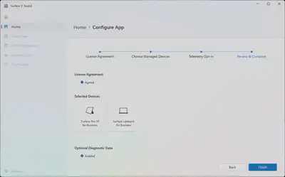 Surface IT Toolkit - Configure